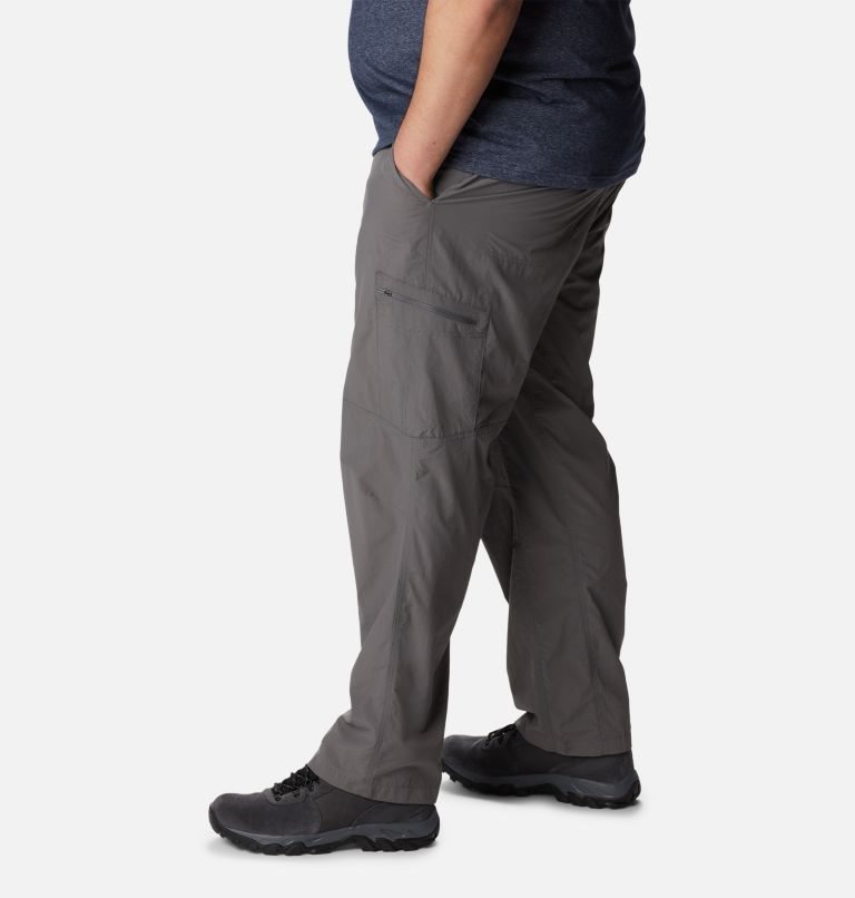 Men's Columbia Silver Ridge Cargo Pants Dark Grey | Plus Size CA-EA14C